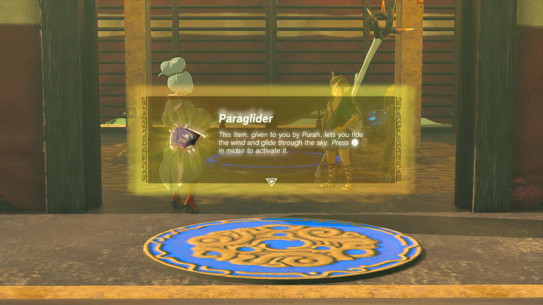 Zelda Tears of the Kingdom: How to get the Paraglider